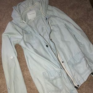 Denim utility jacket